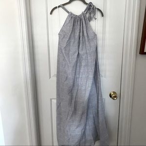 NWT Roller Rabbit Adjustable Halter Maxi Dress
